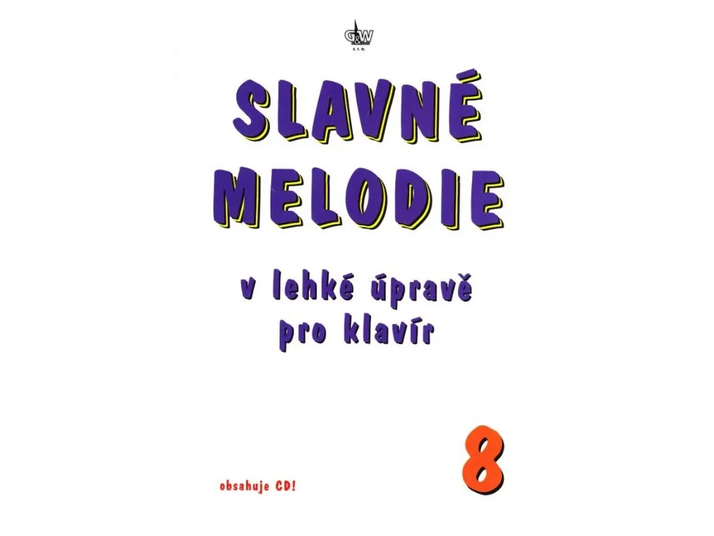 Speciální Cena Klavírní úpravy Slavné melodie 8 + CD