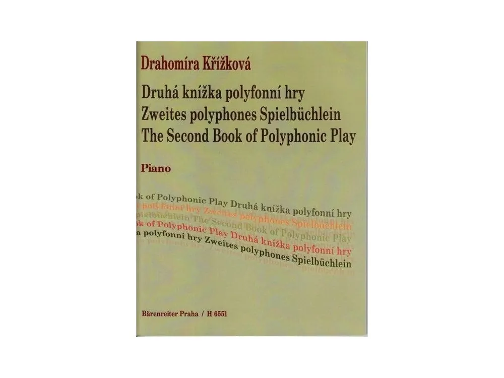 Levný Drahomíra Křížková - Druhá knížka polyfonní hry