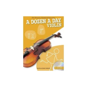 A DOZEN A DAY - CHRISTMAS SONGBOOK + CD / violin Zlevněný