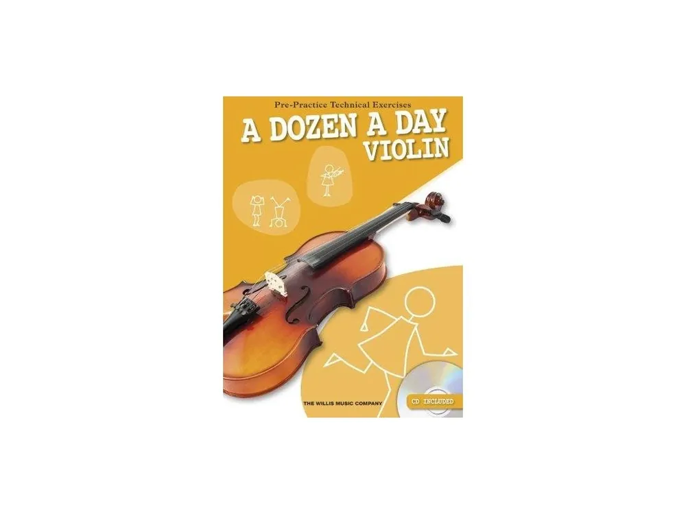 A DOZEN A DAY - CHRISTMAS SONGBOOK + CD / violin Zlevněný