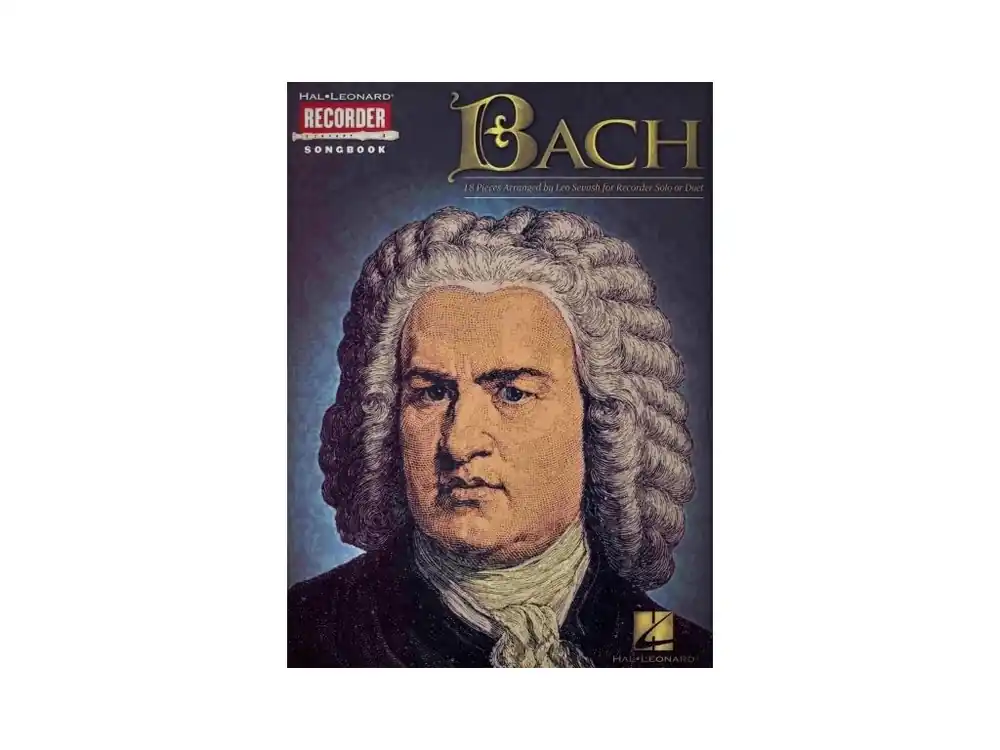 Johann Sebastian Bach - Recorder Songbook Finální Výprodej