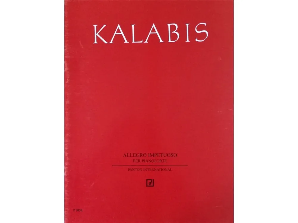 Vysoce Kvalitní Viktor Kalabis - Allegro impetuoso pro klavír op. 89