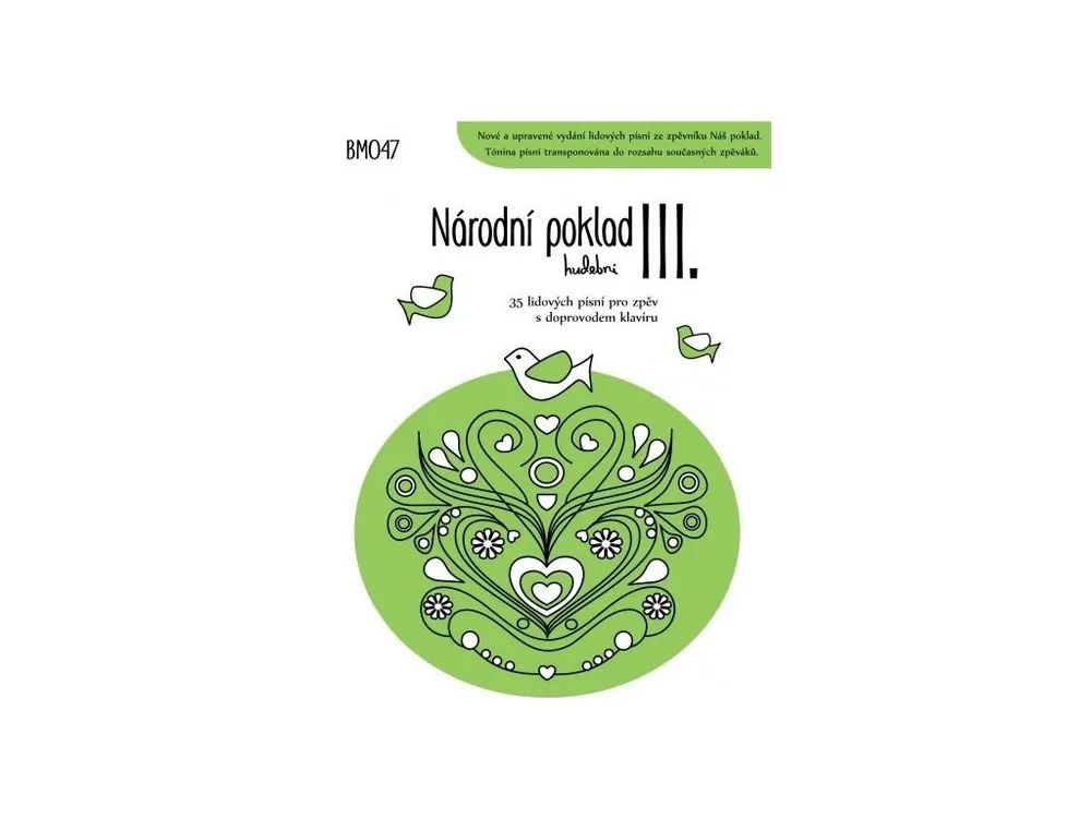 Národní poklad hudební III - 35 lidových písní Sleva