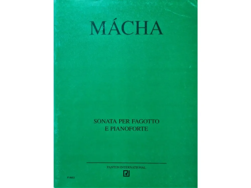 Ověřený Sonáta pro fagot a klavír - Otmar Mácha