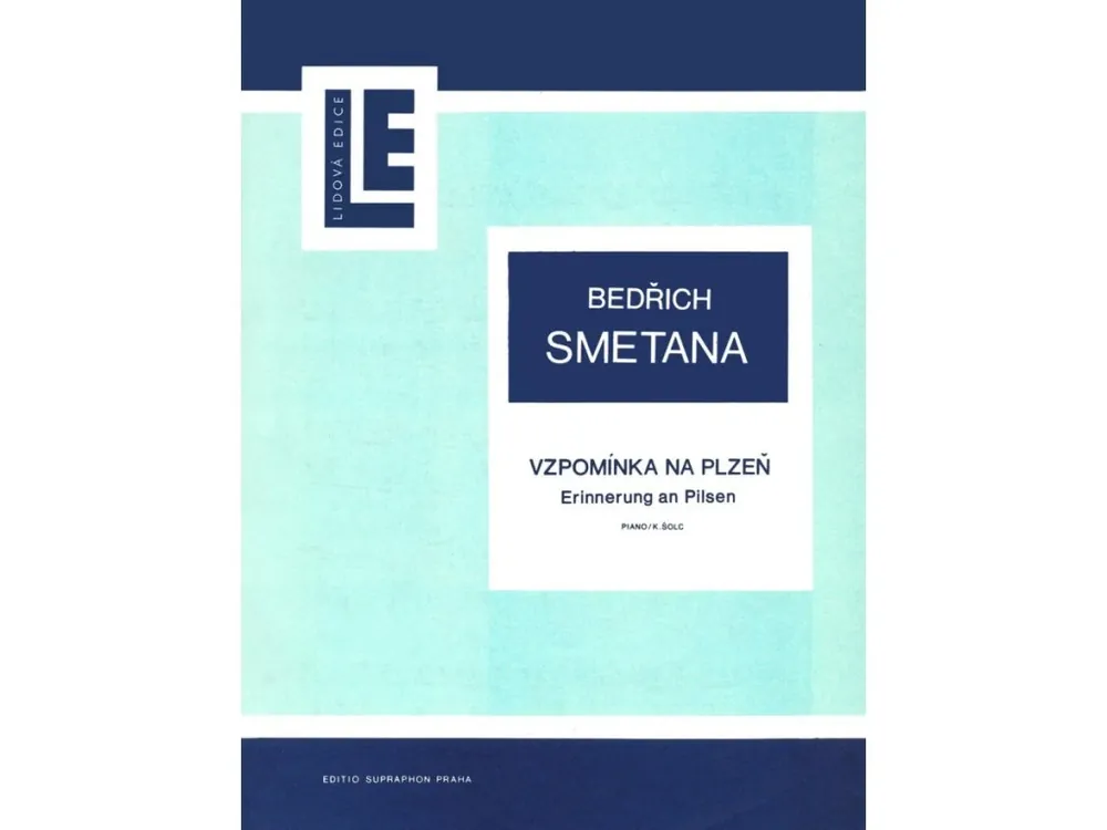 Levný Vzpomínka na Plzeň - Bedřich Smetana