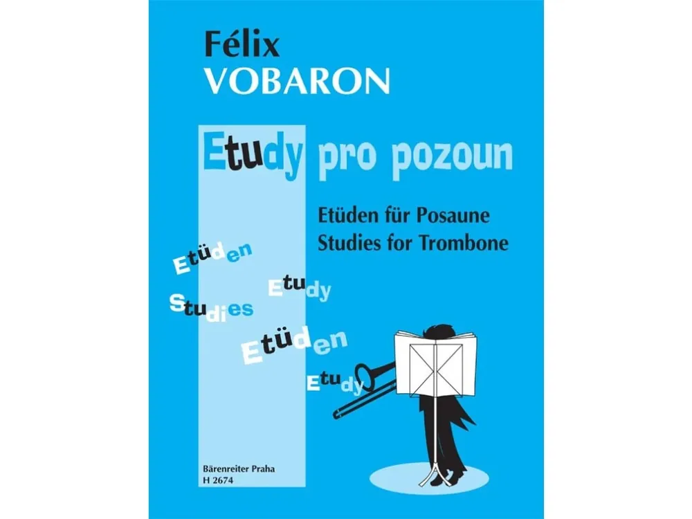 Zlevněný Etudy pro pozoun - Félix Vobaron