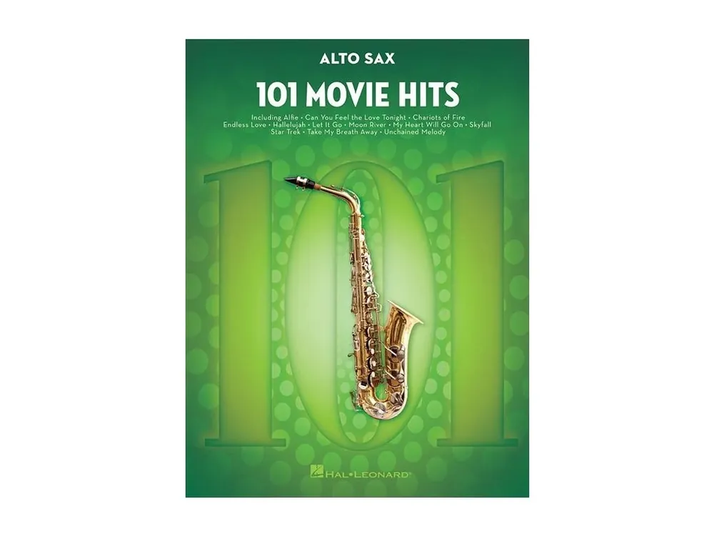 101 Movie Hits For Alt Sax Zlevněný