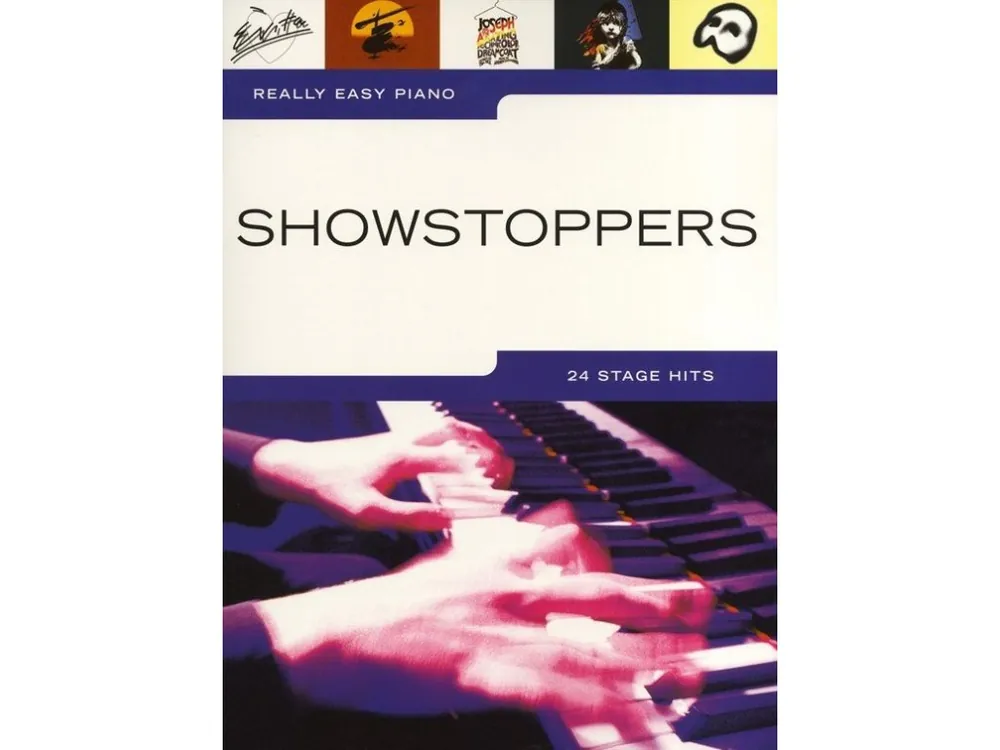 Really Easy Piano Showstoppers - 24 hitů Expresní Doručení
