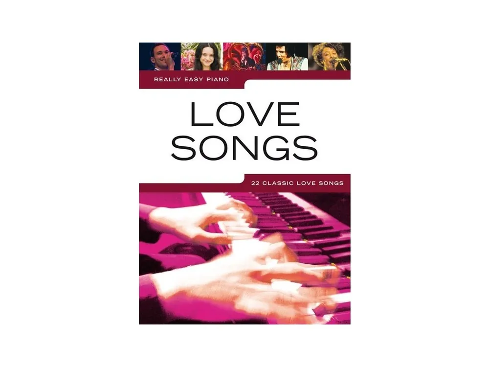 Originální Really Easy Piano Love Songs - 22 hitů