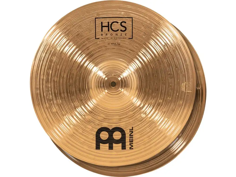 Vysoce Kvalitní MEINL Percussion - CYMBAL HCS 15" HIHAT HCSB15H