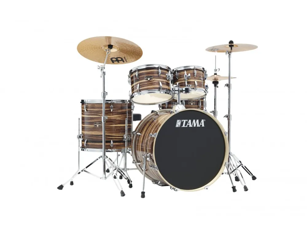 TAMA - TAMA Imperialstar, 5 Pcs. Drum Set, +HCSB, C-HW, Coffee Teak Wrap IE52KH6W-CTW Speciální Cena