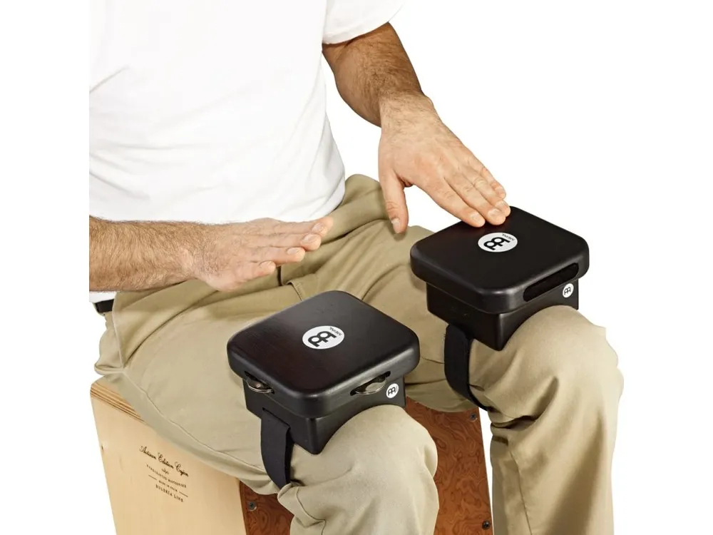 Rychlé Dodání MEINL Percussion - KNEE PAD JINGLE TAP KP-JT-BK