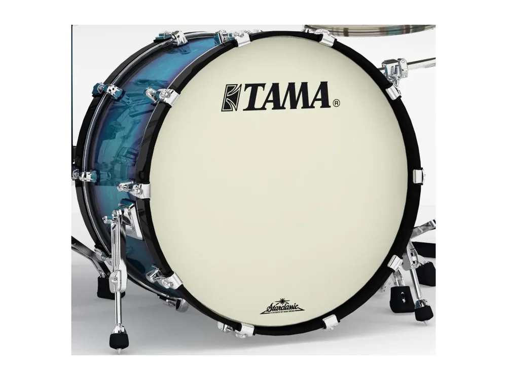 Hit Sezóny TAMA - BASSDRUM 16"x12" STARCL. MAPLE, MOLTEN ELECTRIC BLUE BURST, U-HW, WITHOUT MOUNT MAB1612Z-MEB
