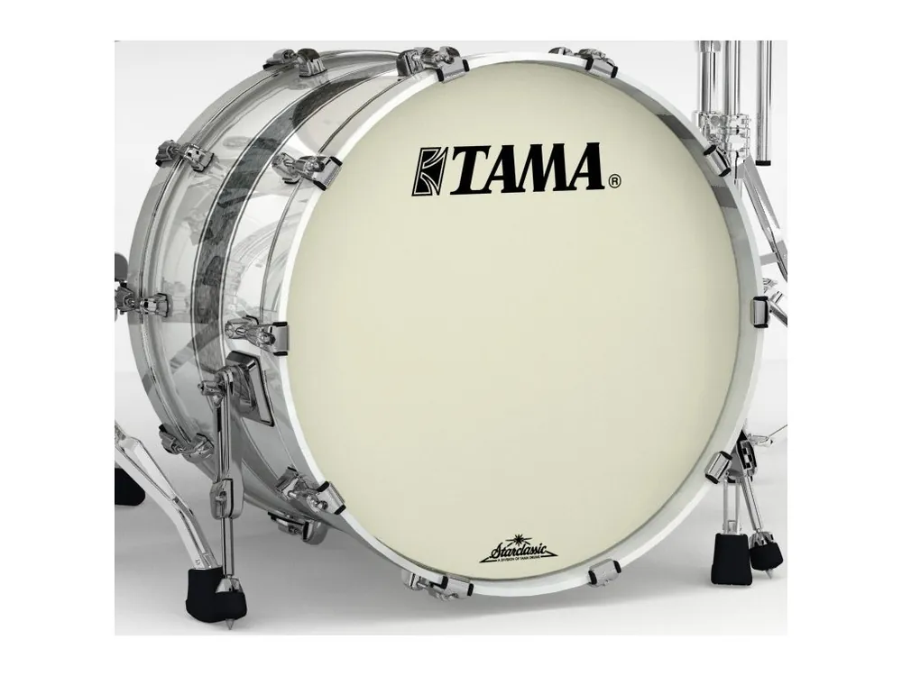 TAMA - BASSDRUM 20"x16" STARCL. MAPLE, SILVER SNOW RACING STRIPE TAMA, BN-HW, WITH MOUNT MAB2016MBNSSR Koupit Online