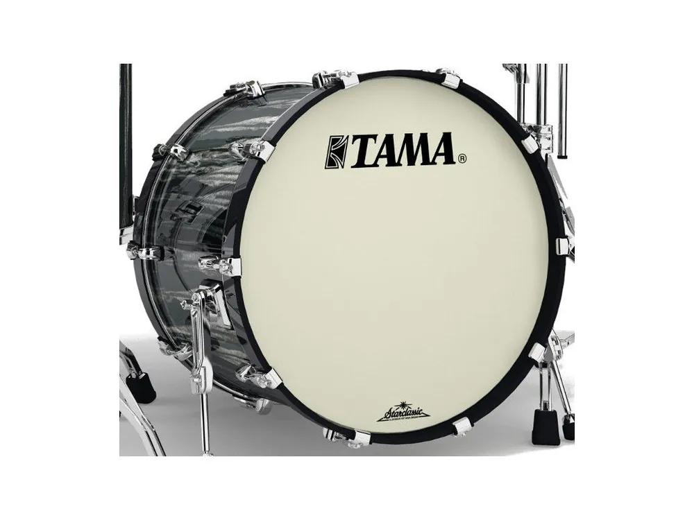 TAMA - BASSDRUM 22"x18" STARCL. MAPLE, BLACK CLOUDS & SILVER LININGS, BN-HW, WITH MOUNT MAB2218MBNBCS Tovární Cena