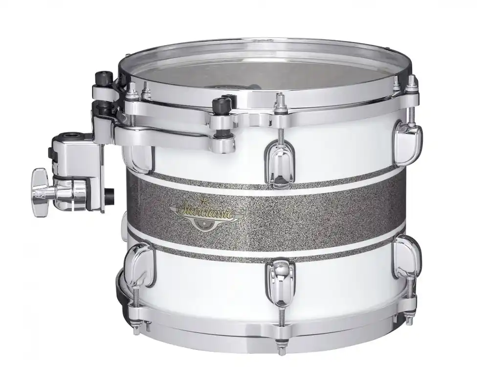 TAMA - TOM TOM 12"x09" STARCL.MAPLE, SILVER SNOW RACING STRIPE TAMA, C-HW MAT1209-SSR Omezená Nabídka