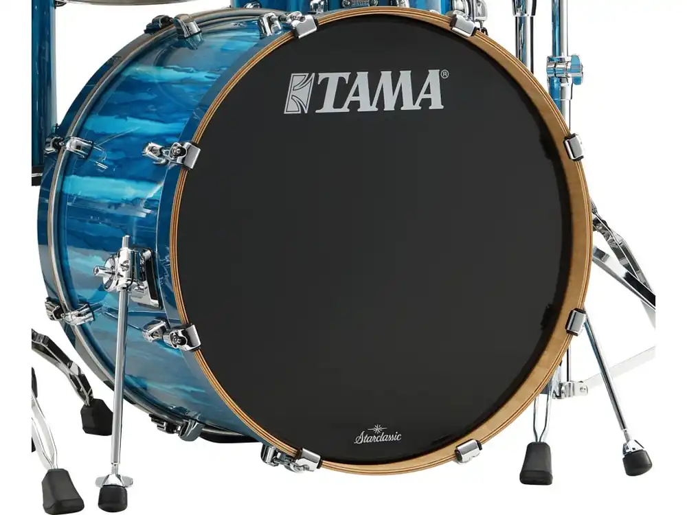 TAMA - TAMA Starclassic Performer, Bass Drum, 2014, Chrome-HW, Sky Blue Aurora MBSB20RM-SKA Ověřený
