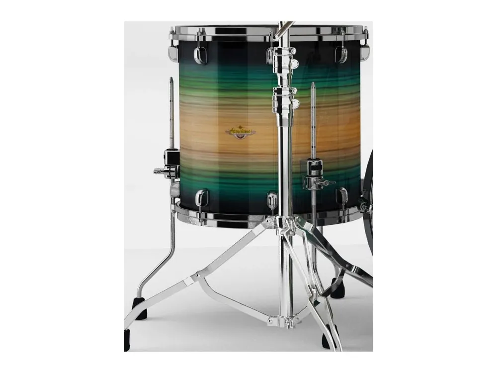 TAMA - FLOORTOM 14"x14" SC MAP.EXOTIC, EMERALD PACIFIC WALNUT BURST, U-HW MEF1414U-LEWB Víkendová Akce