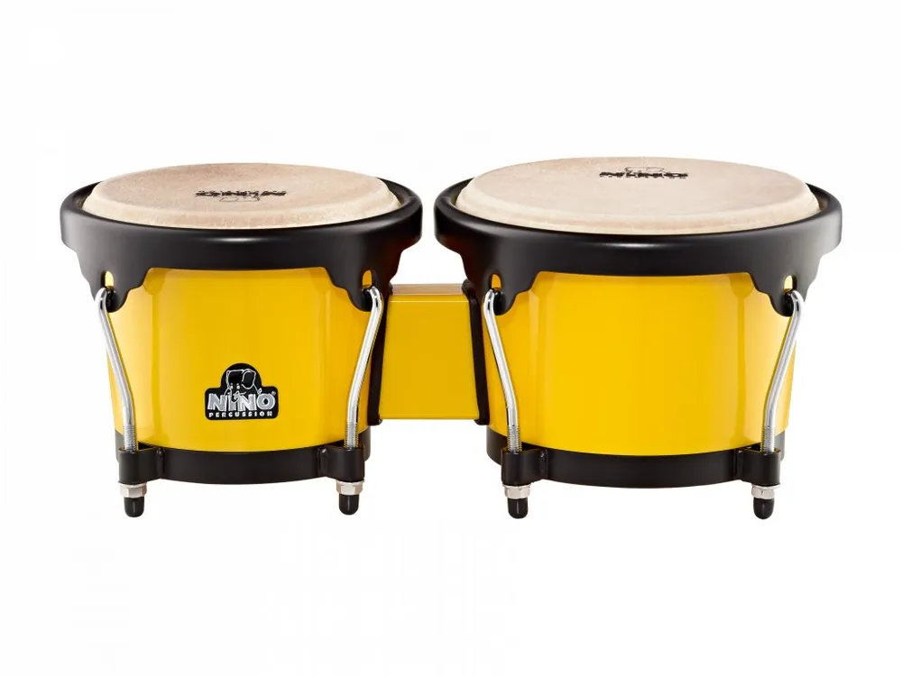 Poslední Šance NINO Percussion - BONGO 6 1/2"+7 1/2" NINO17Y-BK