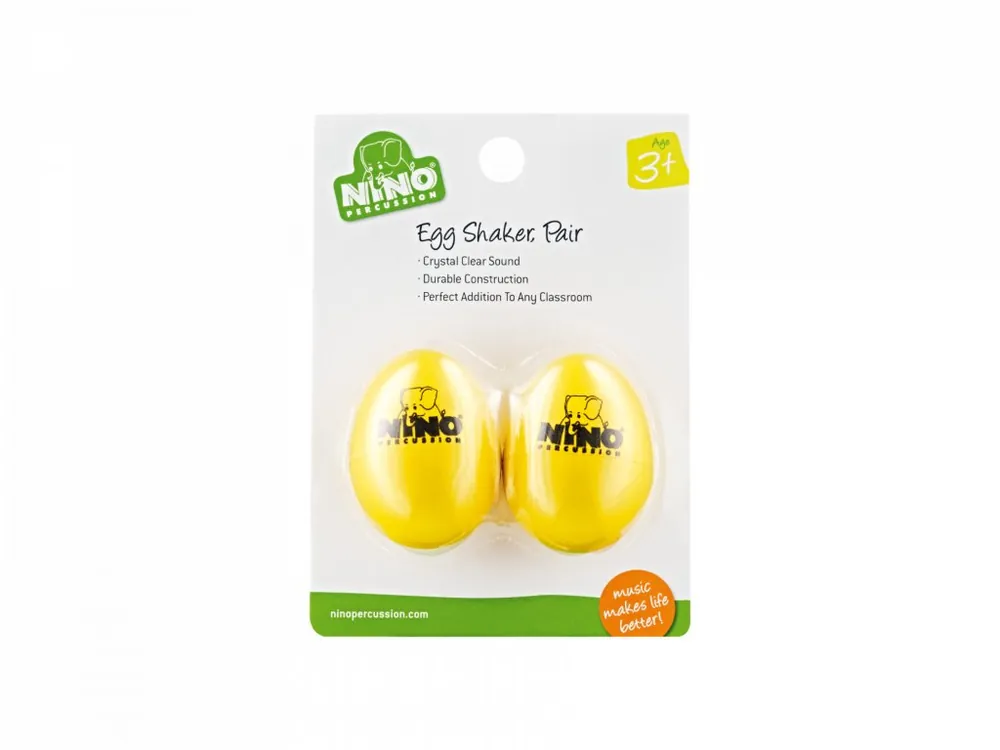 Vrácení Zdarma NINO Percussion - EGG-SHAKER, PAIR NINO540Y-2