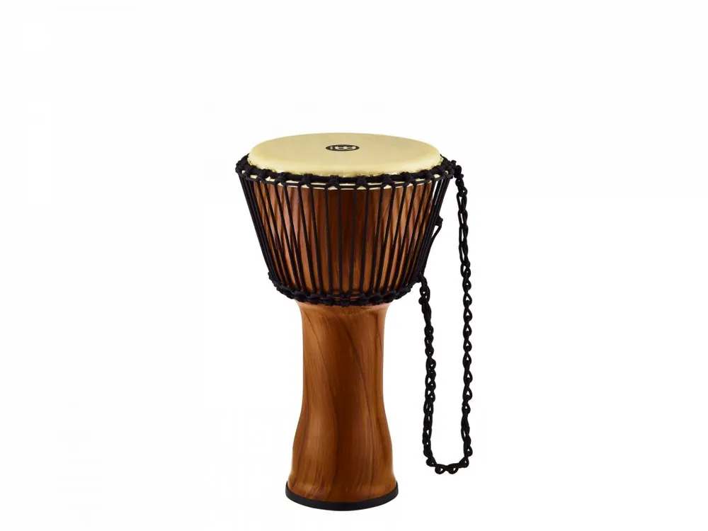 TAMA - AFRICAN DJEMBE 10"MEDIUM MEINL, "TRAVEL SERIES",TWISTED AMBER,, YELLOW FIBER HEAD PADJ3-M-Y Nízká Cena