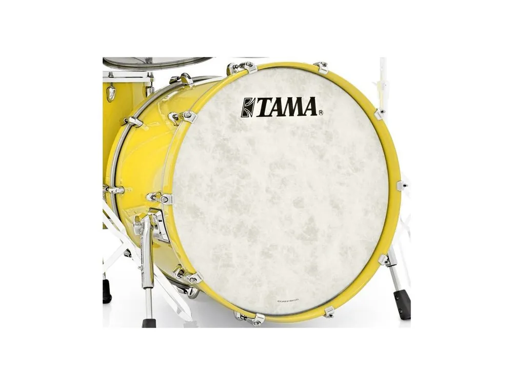 TAMA - BASSDRUM 22"x 18" STAR BUBINGA, SUNNY YELLOW LACQUER TBB2218S-SYL Akce