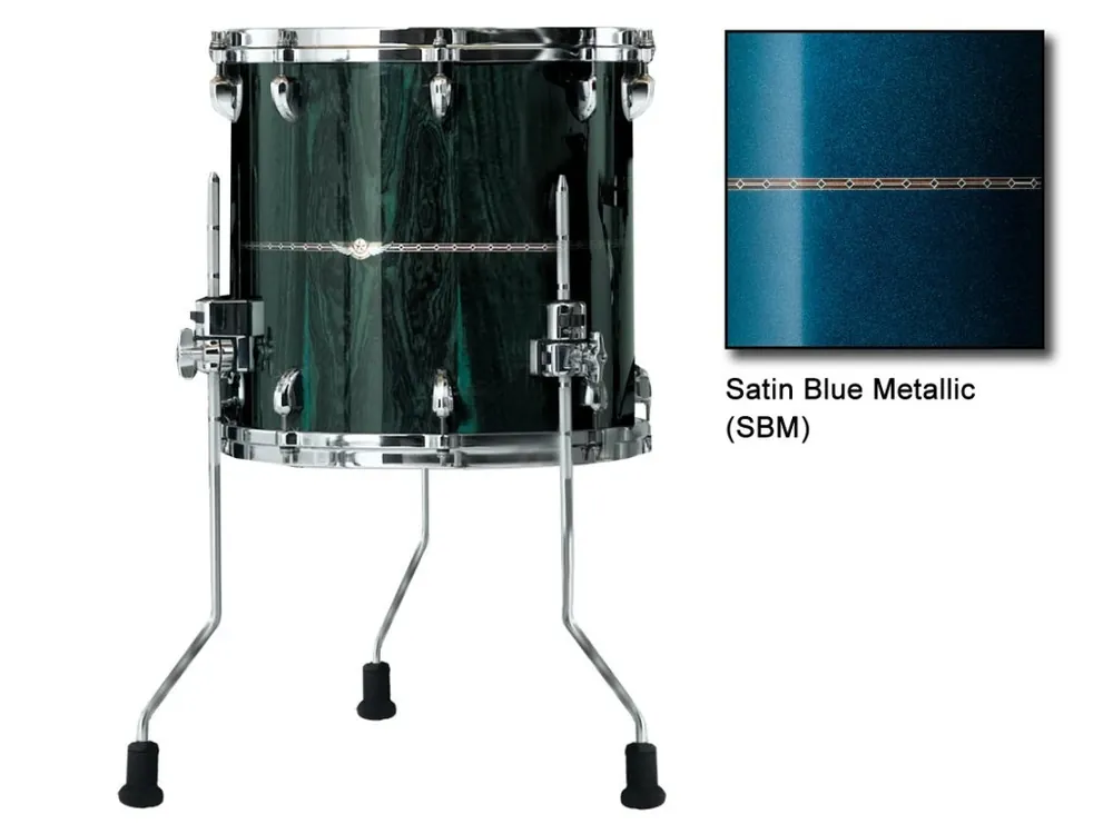 TAMA - FLOORTOM 18"x 16" STAR BUBINGA, SATIN BLUE METALLIC TBF1816-SBM Vrácení Zdarma