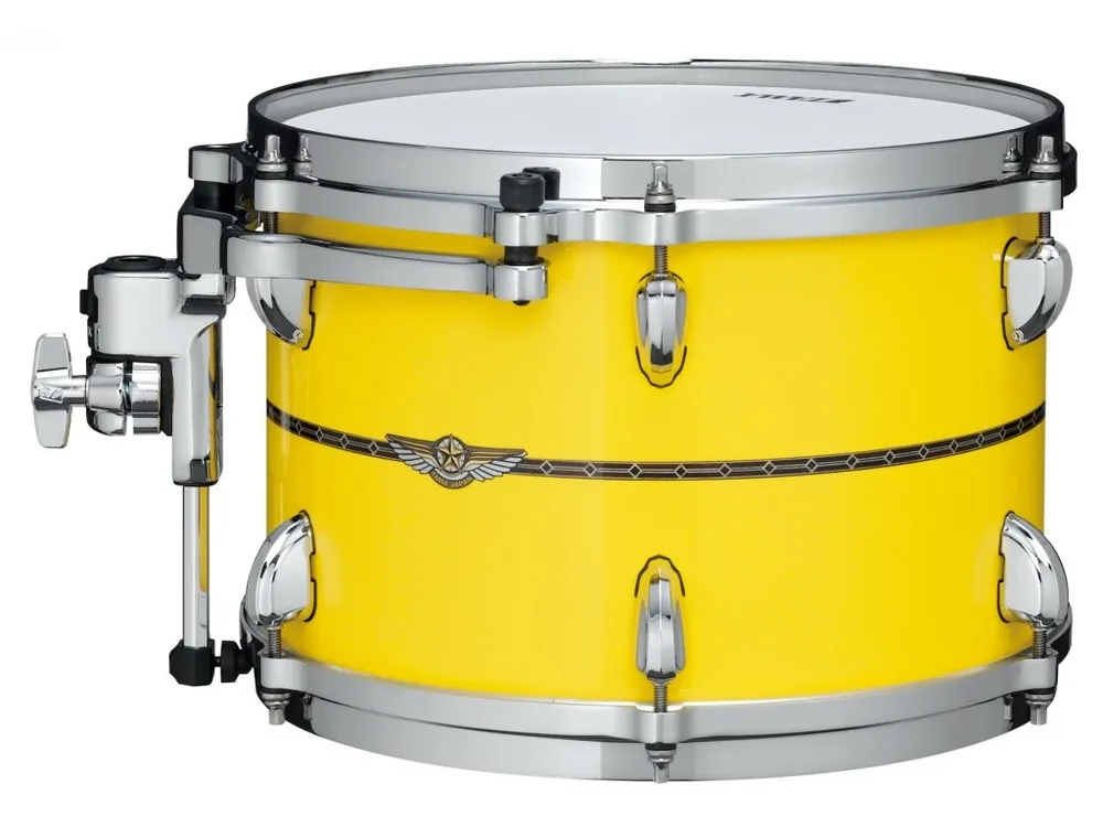 TAMA - TOM TOM 12"x 11" STAR BUBINGA, SUNNY YELLOW LACQUER TBT1211D-SYL Top Prodej