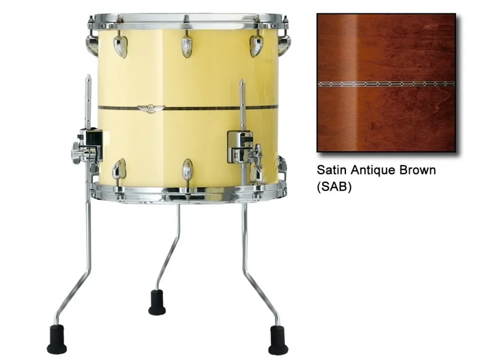 MEINL Percussion - FLOORTOM 16"x 16" TMF1616S-SAB Vrácení Zdarma