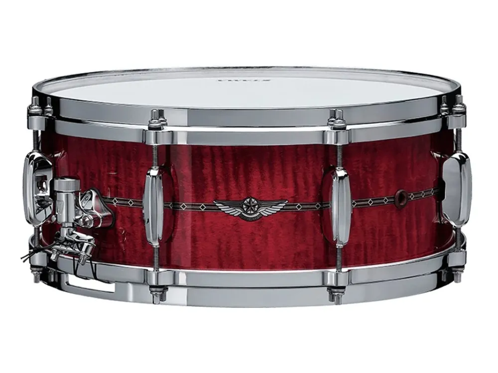 TAMA - SNAREDRUM 14"x6,5" STAR MAPLE, RASPBERRY CURLY MAPLE TMS1465S-RRCM Akční Cena