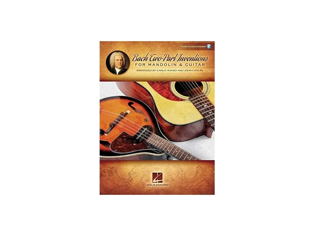Bach Two-Part Inventions for Mandolin & Guitar Must-Have