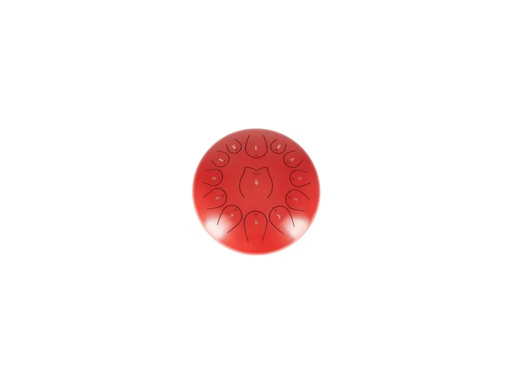 Levný Tongue Drum BYLA LCT6 - Red