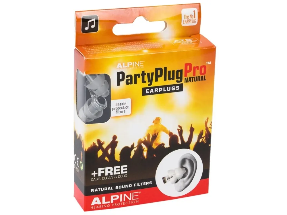 Špunty do uší ALPINE PartyPlug Pro Natural Objednat Nyní