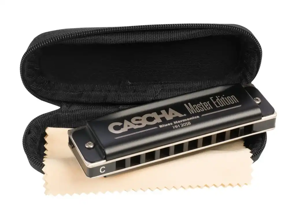 Must-Have Foukací harmonika CASCHA Master Edition Blues F-major
