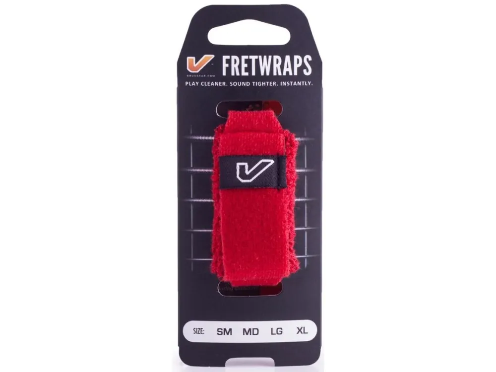 Tlumítko strun GRUVGEAR FretWraps Fire Red Small Zlevněný