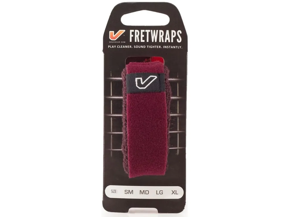 Finální Výprodej Tlumítko strun GRUVGEAR FretWraps Burgundy Large