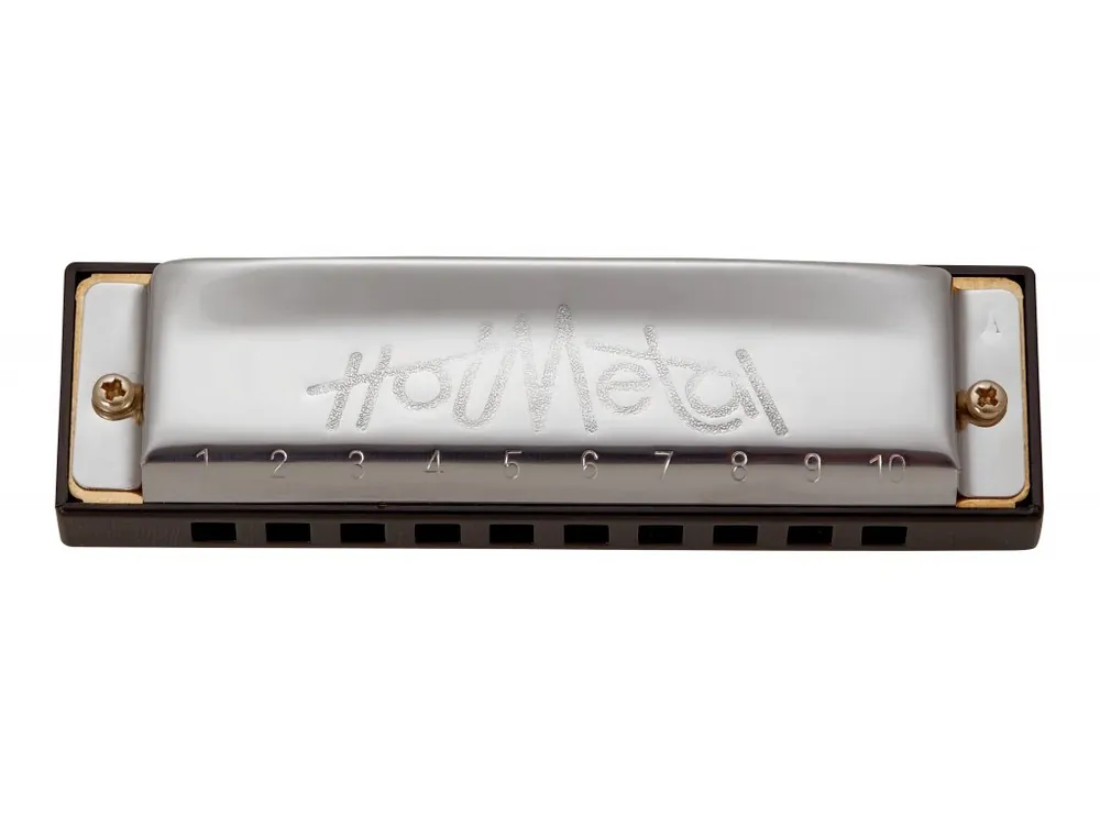 Foukací harmonika HOHNER Hot Metal A-major Jen Po Omezenou Doba