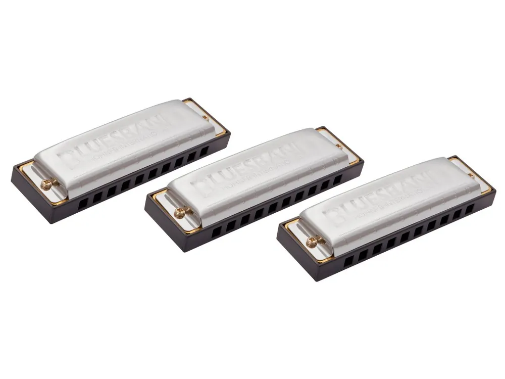 Horká Nabídka Sada foukacích harmonik HOHNER Blues Band ValuePack (C-, G-, A-major)