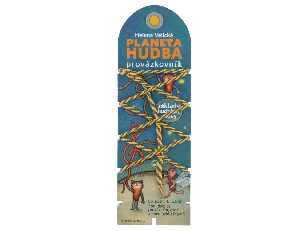 Autentický Hudební nauka KN PLANETA HUDBA - provázkovník