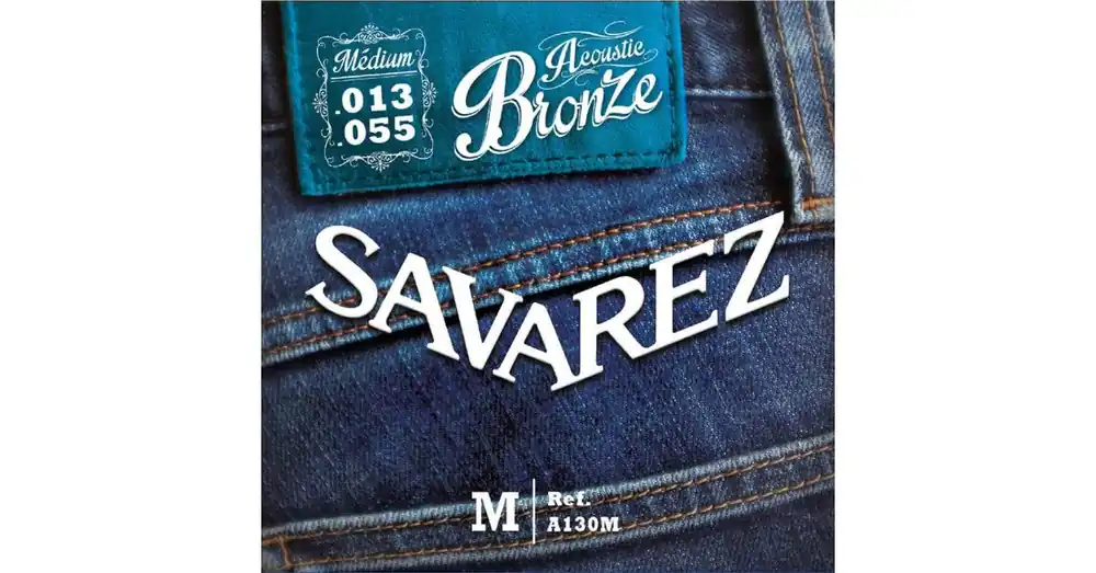 Autentický Savarez Acoustic Bronze A130M