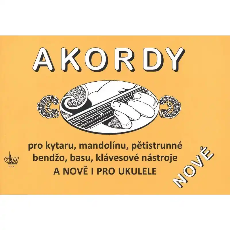 Akordy pro kytaru, mandolínu, banjo, basu, klávesy, ukulele Ověřený