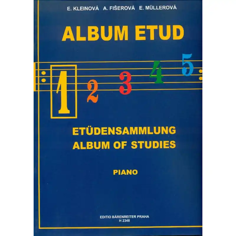 Oblíbený ALBUM ETUD 1 - Kleinová, Fišerová, Müllerová