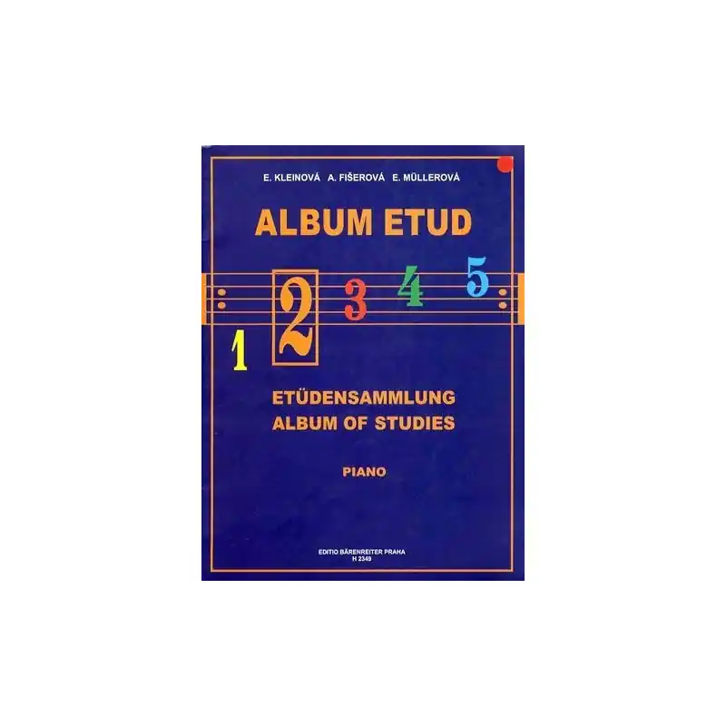 Top Prodej ALBUM ETUD 2 - Kleinová, Fišerová, Müllerová