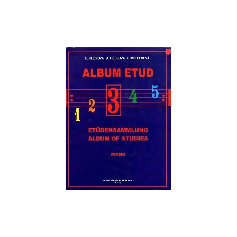 Nová Kolekce ALBUM ETUD 3 - Kleinová, Fišerová, Müllerová