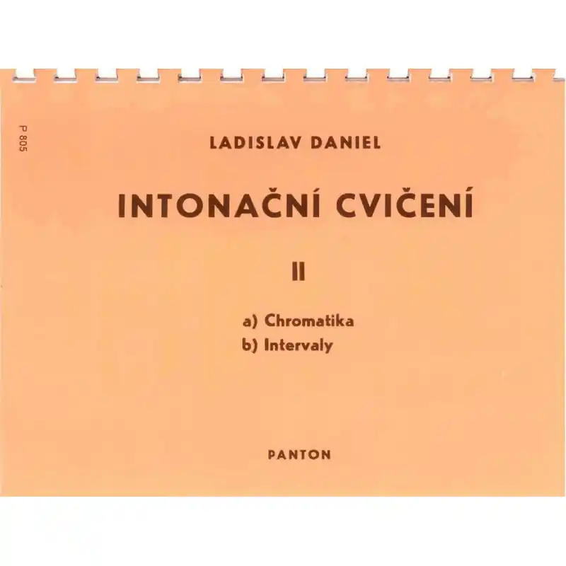 Intonační cvičení II - Ladislav Daniel Akční Cena