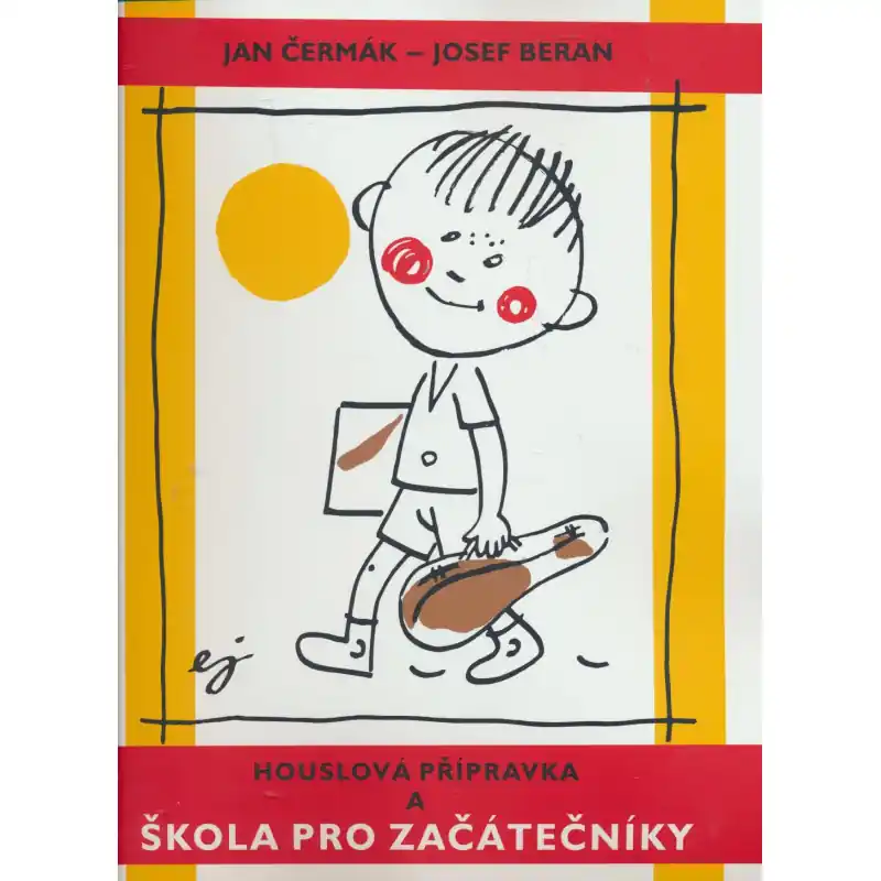 Houslová přípravka a škola pro začátečníky - J.Čermák, J.Beran Expresní Doručení