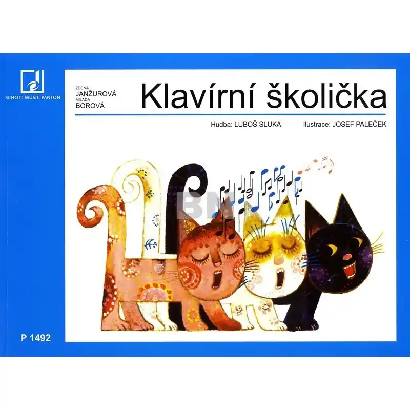 Klavírní školička - Z. Janžurová, M. Borová Nakupujte Hned