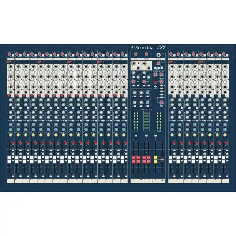 Soundcraft LX7ii24ch - mixážní pult, 24 kanálů Oblíbený