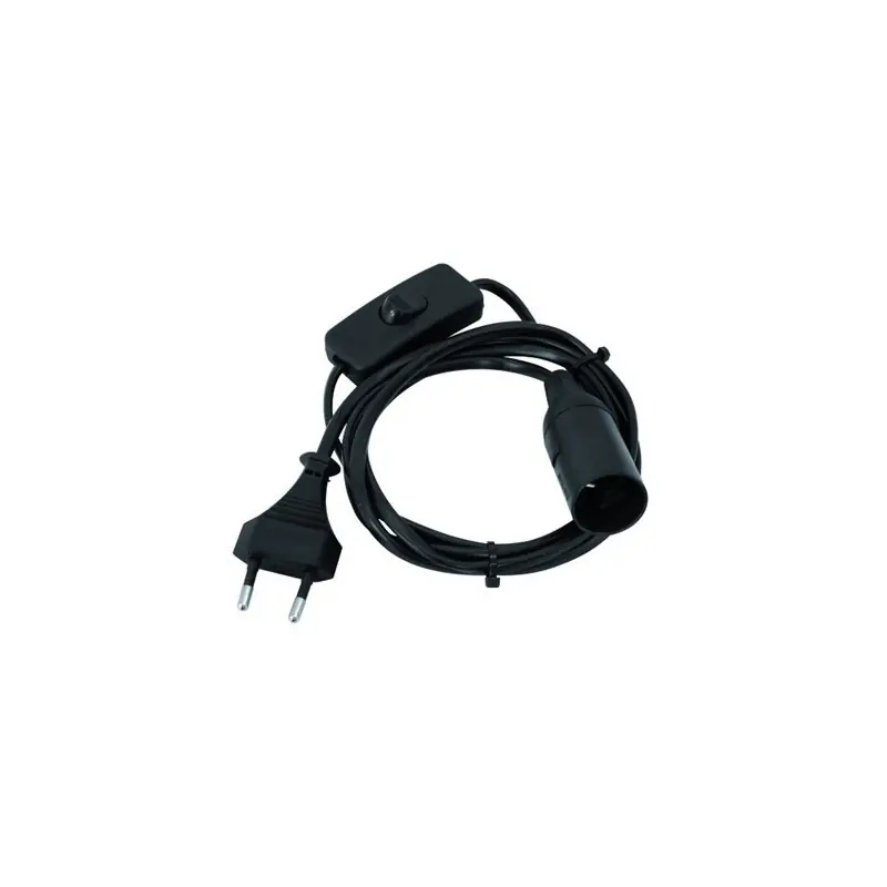 Oblíbený E14 lampholder w.power cable,plug,switch