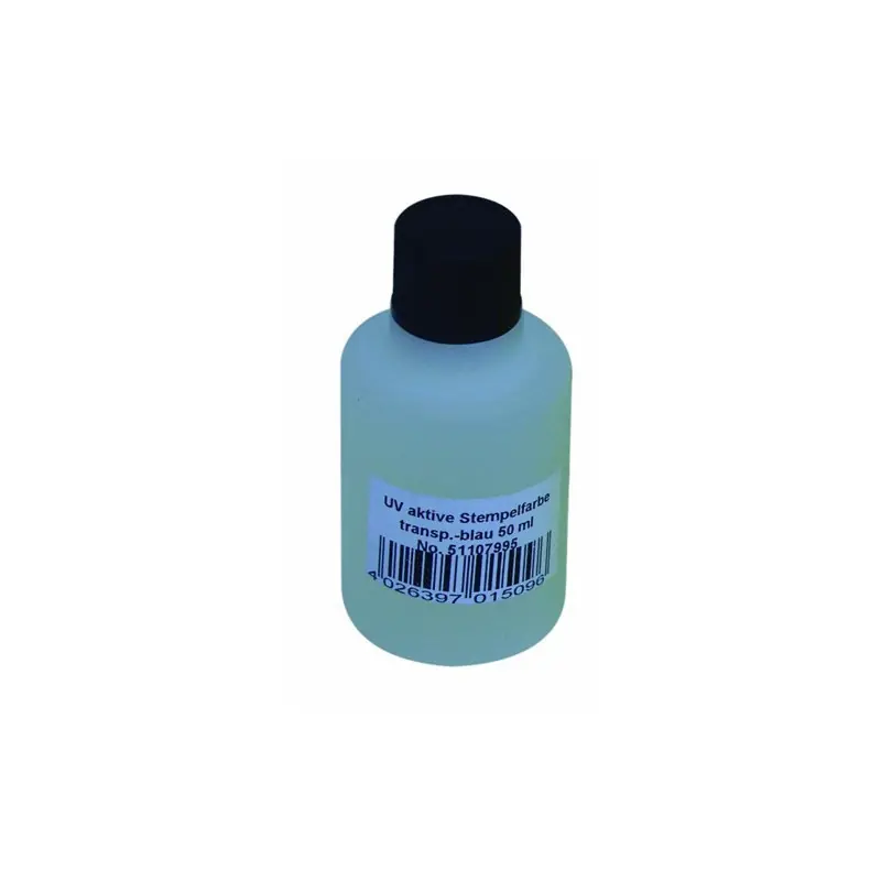 UV razítkovací barva 50ml, modrá Sleva